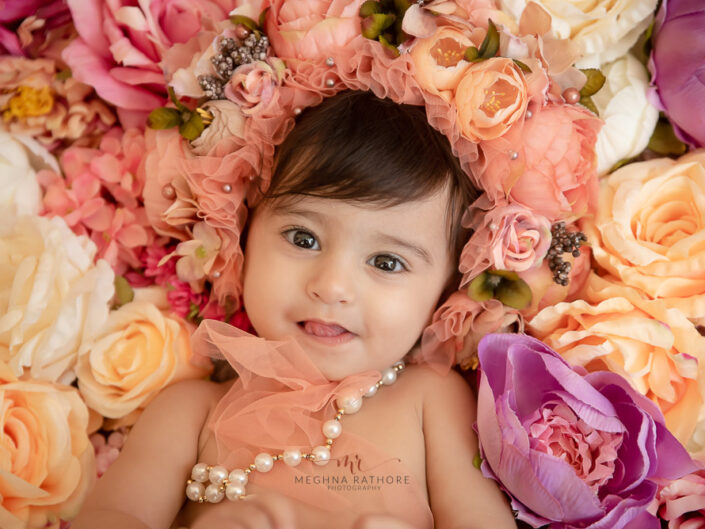 11 Months Old Boy Kid Props Photo Shoot Gurgaon Home Studio Meghna Rathore Photography